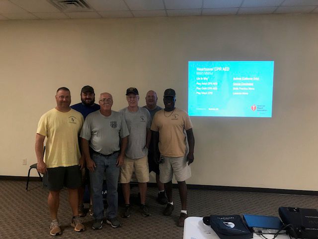 Rockmart Recreation Department recertified in CPR and AED use